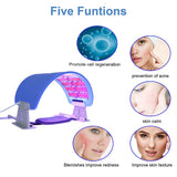 EMS LED Facial Mask Photon Light Therapy Mask Lamp EMS Weight Loss Machine Skin Rejuvenation PDT Anti Aging Acne Wrinkle Remove