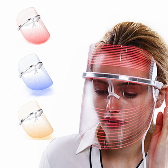 3 Colors LED Facial Mask