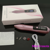 9 Speed Plasma Pen with LED Light Skin Mole Dark Spot Remover for Face Wart Freckle Removal Pen Dot Wrinkle Eyelid Lift Tool