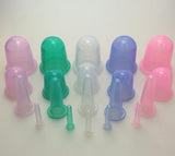 4 Pcs Silicone Cup Massage Tool Vacuum Body Facial Suction Cupping Cups massaging Therapy