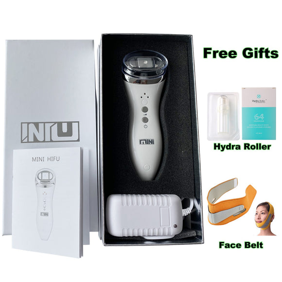 Ultrasonic Mini HIFU RF Lifting Skin Tightening Beauty Rejuvenation Therapy High Intensity Focused Ultrasound Skin Care Device