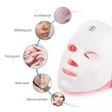 Wireless 7 Colors Led Face Mask