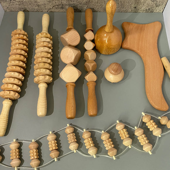 Wooden Massage Tools Set
